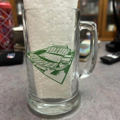 Vintage 1991 Marshall Univ. Football Schedule Glass Mug-Used - Image 1 of 4
