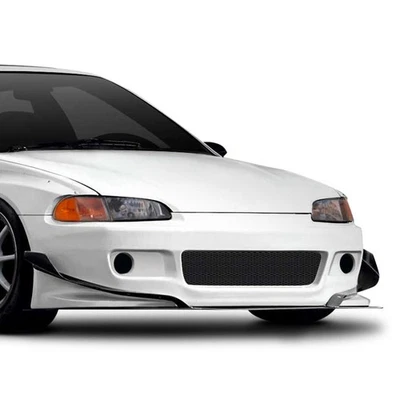 For Honda Civic 92-95 TKO RBS Style Fiberglass Wide Body Front Canards Unpainted - Изображение 1 из 4