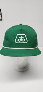 Nuevo de Lote Antiguo K-Products Pioneer Seeds Sombrero Snapback, Gorra Verde Granja con Cuerda - Imagen 1 de 8