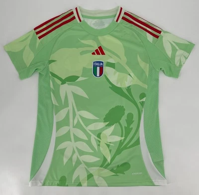 Camiseta Adidas Italia Mujer Verde Mediana Selección Nacional de Fútbol de Italia Retro JF0600 Foto 1 de 4