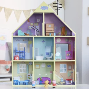 PEPPA PIG PLAYHOUSE Madera 8 Habitaciones con 2 Figuras y 29 Accesorios - Imagen 1 de 10