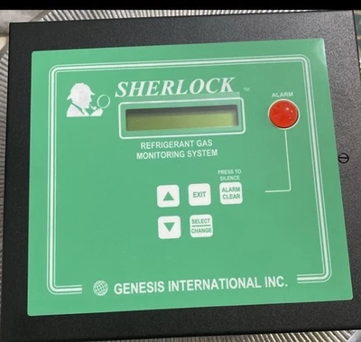 NUEVO MONITOR REFRIGERANTE GENESIS INTERNATIONAL 82-0618-00 SHERLOCK / 202 Foto 1 de 3