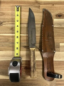 RARE BOWIE SOLINGEN GERMAN Bone KNIFE G.C.Co. - Picture 1 of 12