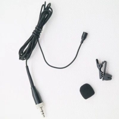 Black Wireless Lavalier Microphone for Sennheiser G1 G2 G3 G4 XS AVX System - Image 1 of 4