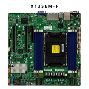 Supermicro X13SEM-F Single Socket LGA-4677 DDR5-5600MHz 8 DIMM slots motherboard - Picture 1 of 2