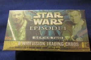 1999 Topps Star Wars EPISODE I Series Two WIDEVISION, Trading card Set + wrapper - Picture 1 of 4