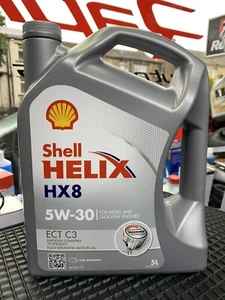 Shell Helix HX8 ECT C3 5W-30 Fully Synthetic BMW LL-04 5L FREE DELIVERY - Picture 1 of 3