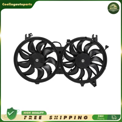 621-162 适用于 2009 - 2020 年日产 370Z 散热器冷凝器双冷却风扇组件 — 第 1/4 张图片