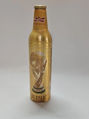 2014 BUDWEISER FIFA CUP RISE AS One Бразилия Германия Чемпионат мира по футболу пивная бутылка с крышкой  - Изображение 1 из 4