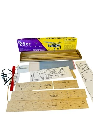SIG Kit FF-21 The 29er Airplane Kit 20.5” Wing Span SIG Classic Series NOS VTG - Image 1 of 4