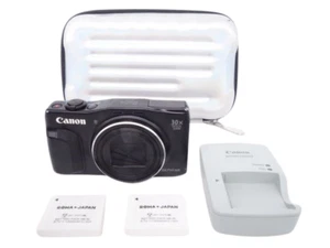 Canon PowerShot SX710 HS Compact Digital Camera black 20.3MP From JAPAN Used - Picture 1 of 6