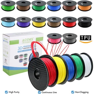 ACENIX? 3D Printer Filament TPU/Flexible 1.75mm 1KG/2.2lbs Spool Elastic TPU - Picture 1 of 8