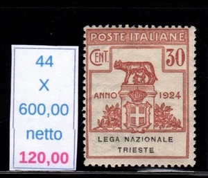 Enti parastatali lega nazionale Trieste c 30 rif 120 - Imagen 1 de 2
