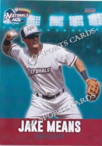 2022 Northwest Arkansas Naturals Jake Means RC Rookie Royals - Picture 1 of 1