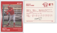 1989 Star Minor League Benny Colvard #197