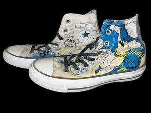 commes de garcon platform sneakers