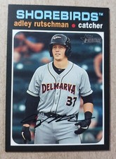 2020 Topps Heritage Minors Adley Rutschman #201 Baltimore Orioles