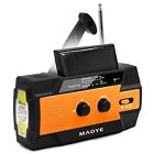 Maoye Emergency Crank Radi Solar Hand Crank Portable Am/Fm/Noaa Weather Radio...