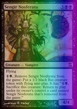 Magic the Gathering MTG Sengir Nosferatu (128) Time Spiral   LP FOIL