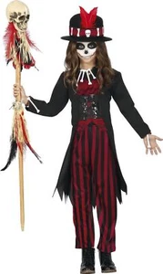 Child Fiestas Guirca Voodoo Witch Doctor Halloween Costume - 5-6 Years - Picture 1 of 6