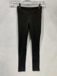 90 Degree By Reflex Girls Size Small (7-8) Black Leggings - Picture 1 of 5