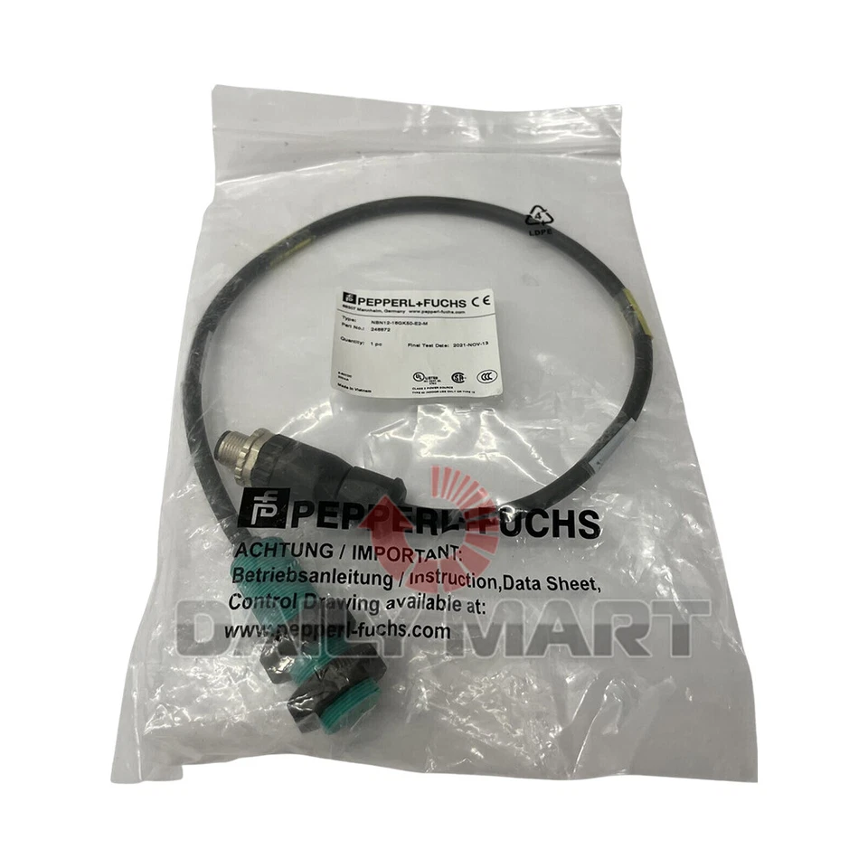 New In Box PEPPERL+FUCHS NBN12-18GK50-E2-M Proximity Switch - Image 1 of 1