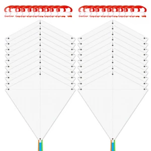 DIY Kites for Kids Kite Making Kit Bulk, Decorating Coloring Kite (20 Pack) - Picture 1 of 6