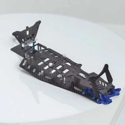 Carbon Chassis Frame Conversion Kit for Rustler VXL 2WD Bandit UpgradesAgP - Bild 1 von 4