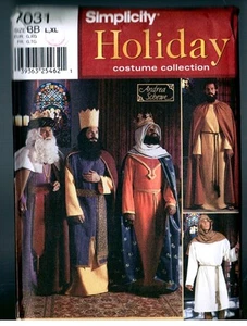 Simplicity 7031 Bible Adult Nativity Andrea Schewe Costume PATTERN Uncut L - XL - Picture 1 of 1