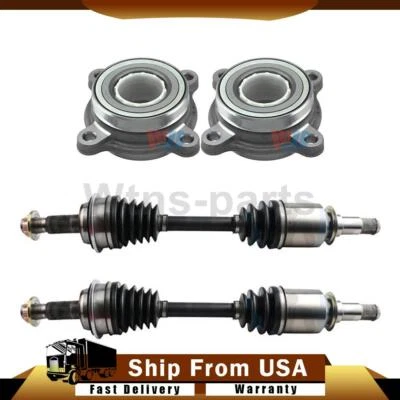 FITS 2008-2011 TOYOTA LAND CRUISER 4X CV AXLE & WHEEL BEARING KIT TRAKMOTIVE WJB - Image 1 of 4