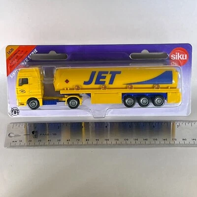 Siku #1626 MAN Semi Tractor with “Jet” Tanker Trailer Tanksattelzug _ MOC - Image 1 of 3