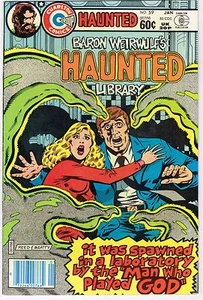 BARON WEIRWULF'S HAUNTED LIBRARY #59 CHARLTON COMICS BRONZE AGE 1982 VF/NM CLEAN - Picture 1 of 2