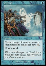 1x Disrupt LP, English MTG Invasion