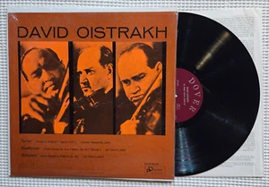 DAVID OISTRAKH Tartini Beethoven Schubert Orig '65 DOVER Mono Inner Shrink LP NM - Picture 1 of 1