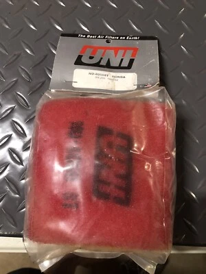Filtro de aire Honda XR200 1981 y 1982 filtro UNI NU-4058 ST Enduro Trail Foto 1 de 3