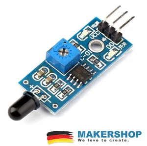 IR Infrarot Flammen Feuer Brand Sensor LM393 KY-026 Arduino Raspberry Pi - Bild 1 von 2