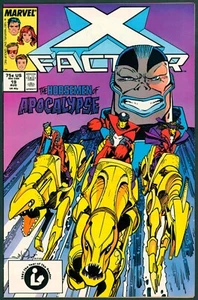 X-Factor 19 NM+ 9.6 2nd Apocalype on Cover Marvel 1987 - Picture 1 of 3