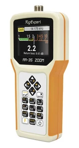 RIGEXPERT AA35ZOOM 60kHz-35MHz ANTENNA ANALYZER w/COLOR DISPLAY - Picture 1 of 1