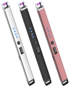 3 Pack Electric Candle Lighter USB Rechargeable Lighters Windproof Plasma Arc... - Picture 1 of 7