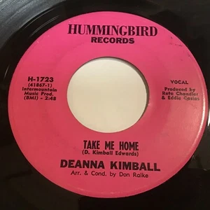 Deanna Kimball - Take Me Home / (Last Night) I Cried In 45 - Popcorn Teen - Imagen 1 de 2