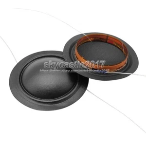 2x 25,4 mm tweeter bobina vocale altoparlante pellicola suono seta diaframma parti di riparazione #2 - Foto 1 di 6
