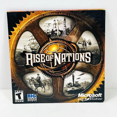 Rise Of Nations 2003 PC CD-ROM Video Game with Cardboard Sleeve - Image 1 of 4