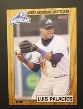 2009 Choice West Michigan Whitecaps Luis Palacios VZ #16