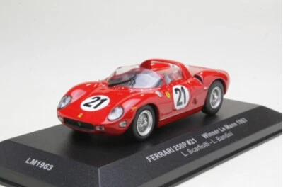 IXO Ferrari 250P Le Mans Win 1963 Ludovico Scarfiotti & Lorenzo Bandini LM1963 - Image 1 of 2