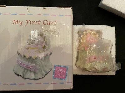 Russ Berrie Baby My First Curl Box New In Box - For Girl - New - Image 1 of 3
