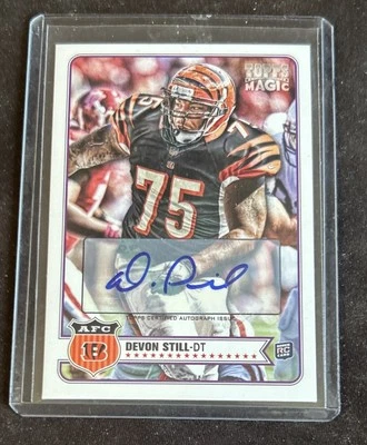 2012 Topps Magic Rookie Autographs #33 Devon Still Cincinnati Bengals - Image 1 of 2