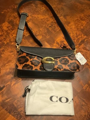 BOLSO DE CUERO COACH LTD 1941 BESTIA SALVAJE BECERRO AGOTADO PRECIOSO NUEVO CON ETIQUETAS $495 Foto 1 de 4