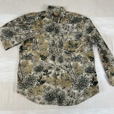Game Guard Shirt Men's Large Brush Country Desert Camo Hunting Long Sleeve L - Image 1 of 4