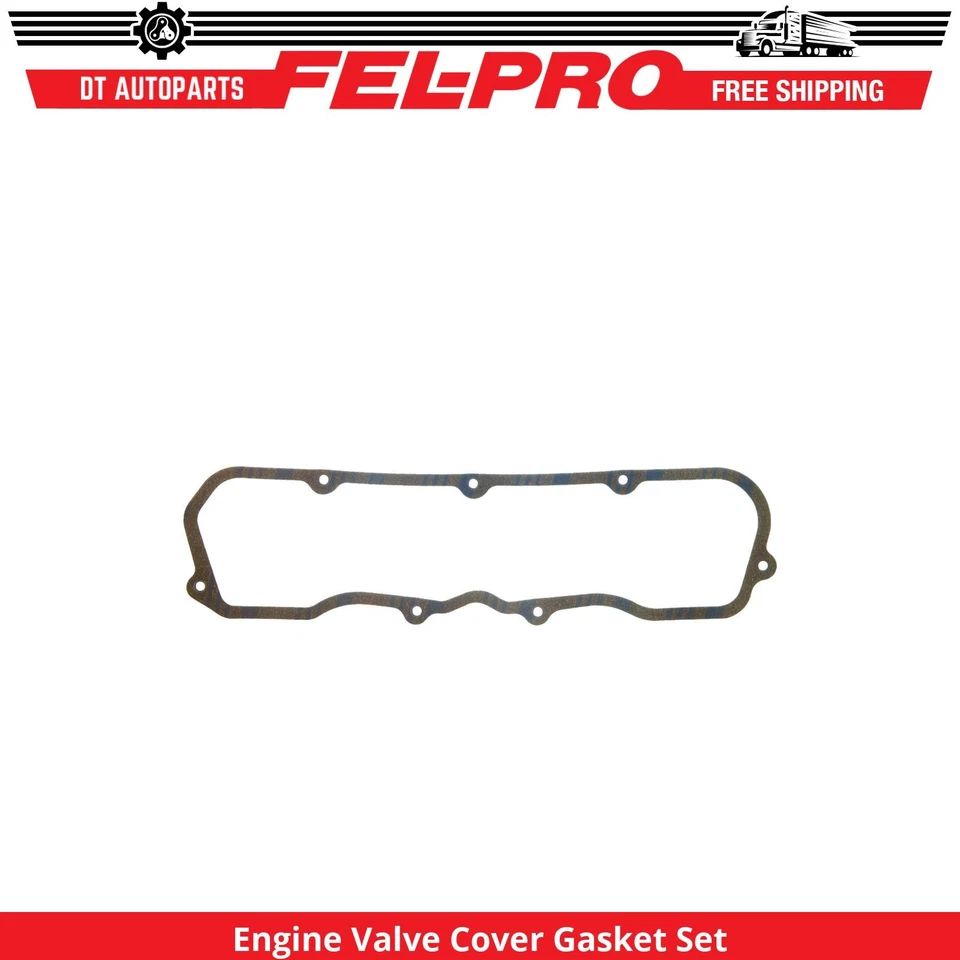 For 1991-1993 GMC Sonoma 2.5L L4 Engine Valve Cover Gasket Set Fel-Pro 1992 - Image 1 of 1