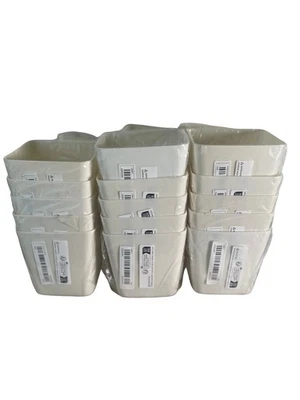 30 Cestas Colgantes Nuevas Blancas Carro Rodante Escritorios Escuela Oficina Contenedores Macetas Foto 1 de 4